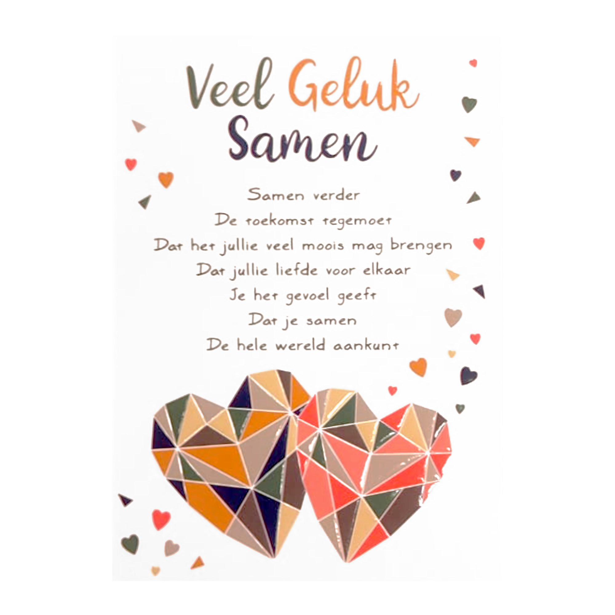 Kaart - Intense - Veel geluk samen - TE010-C