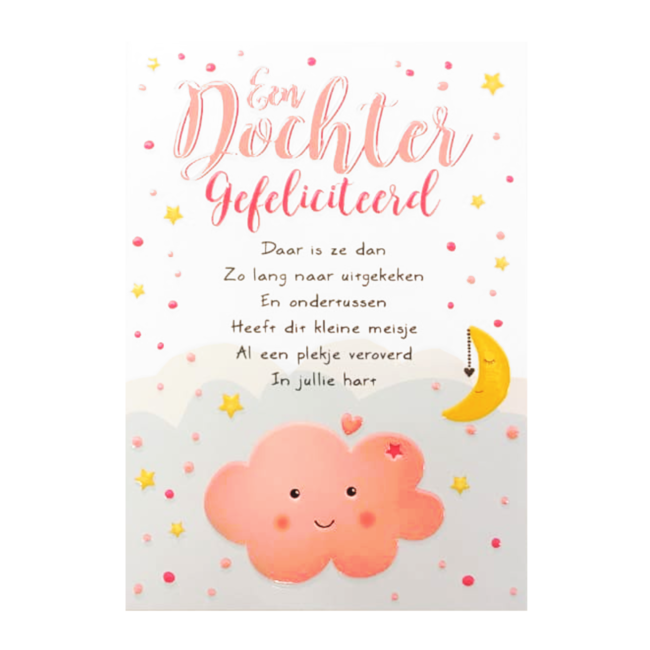 Artige Kaart - Intense - Een dochter - TE001-C