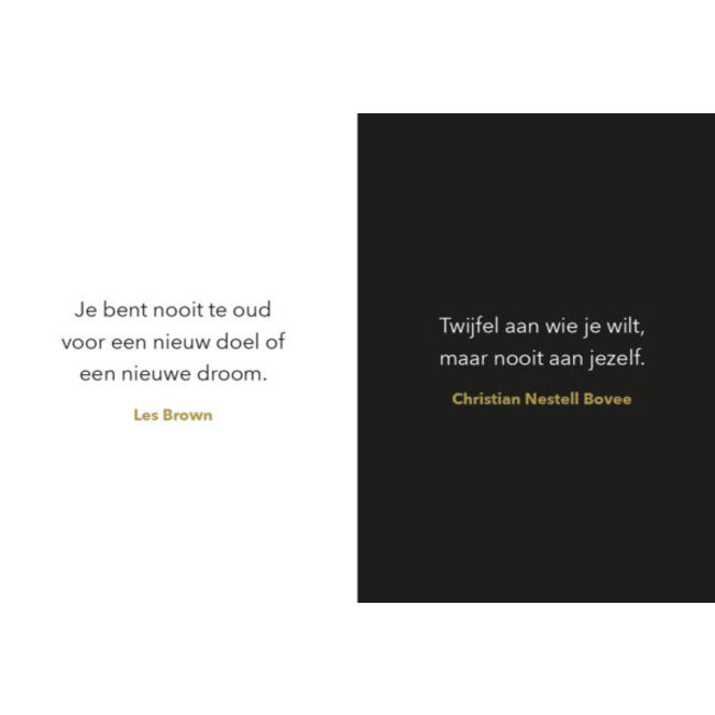 Lantaarn Boek - Believe in yourself