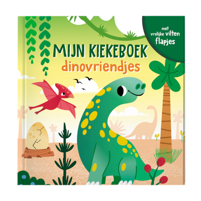 Lantaarn Boek - Mijn kiekeboek - Dino vriendjes