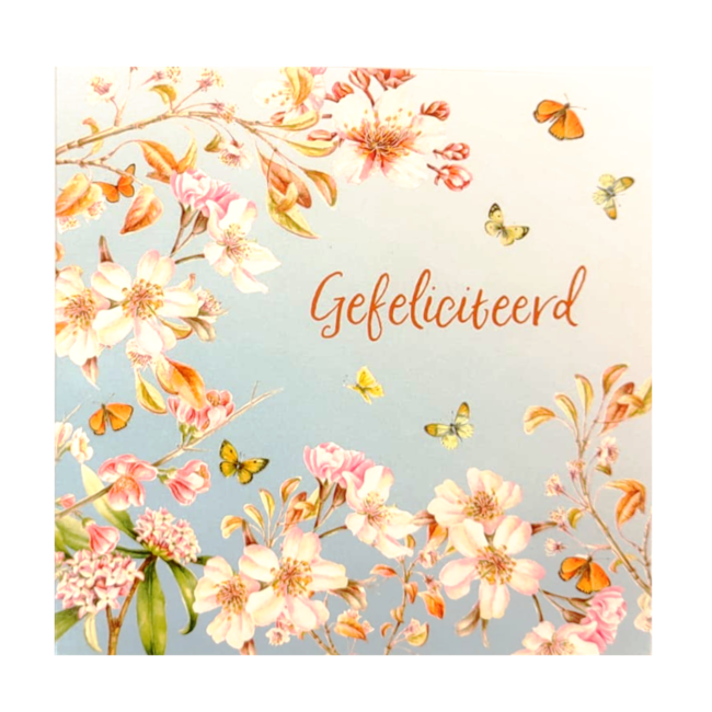 Artige Kaart - JBS - Gefeliciteerd - JBG042