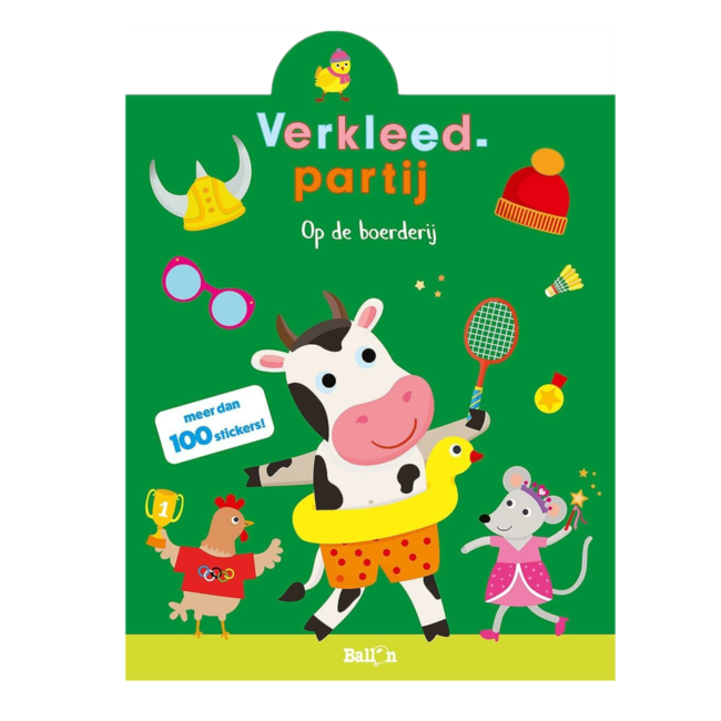 Boek - Verkleedpartij op de boerderij