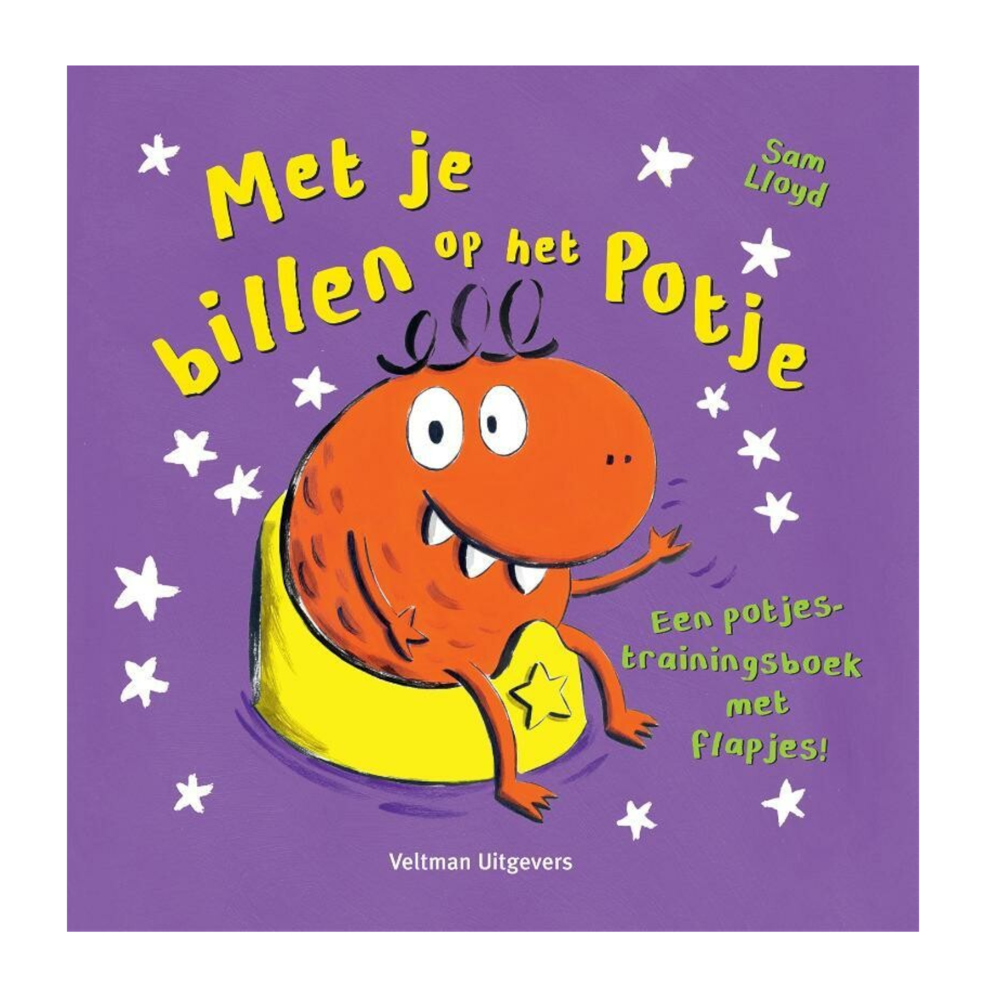 Boek - Flapjesboek - Met je billen op het potje