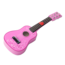Tidlo Gitaar - Roze - Bloemen - Hout