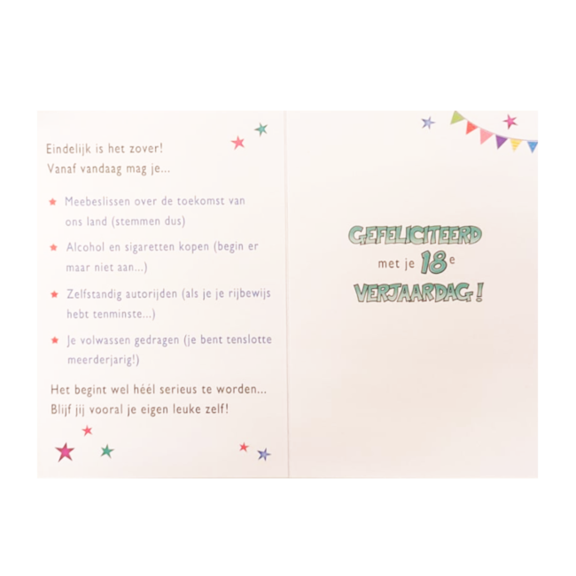 Artige Kaart - That funny age - 18 jaar - TFA023