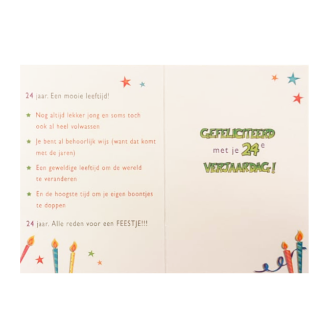 Artige Kaart - That funny age - 24 jaar - TFA031