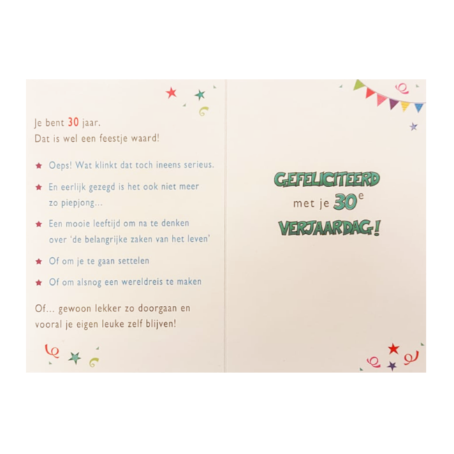 Artige Kaart - That funny age - 30 jaar - TFA037