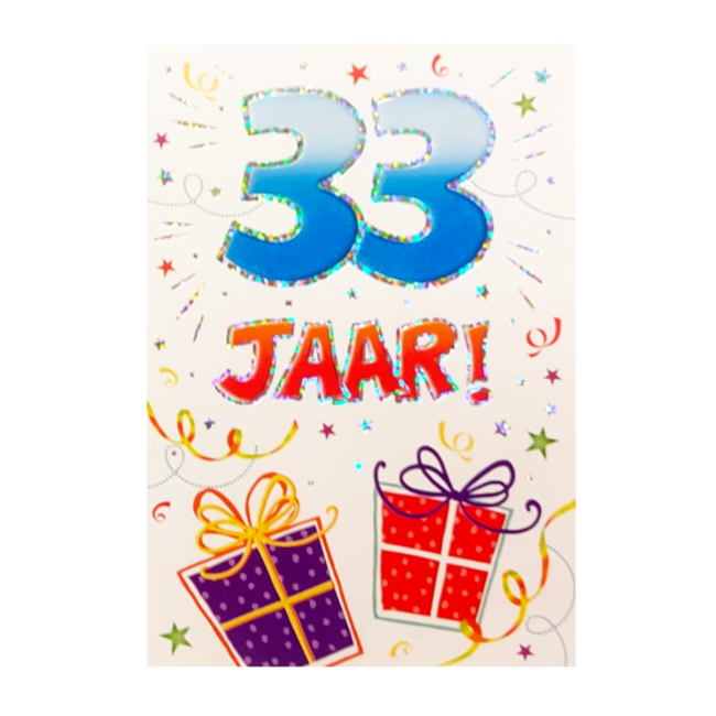 Artige Kaart - That funny age - 33 jaar - TFA040