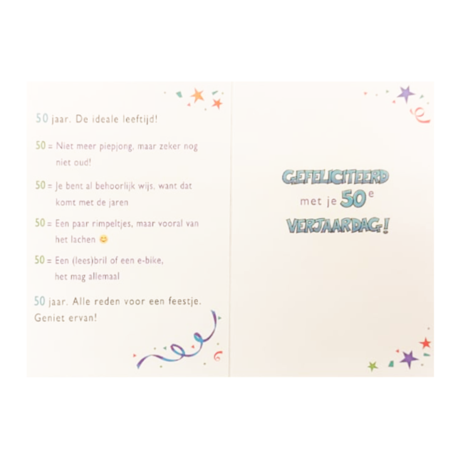 Artige Kaart - That funny age - 50 jaar - TFA063