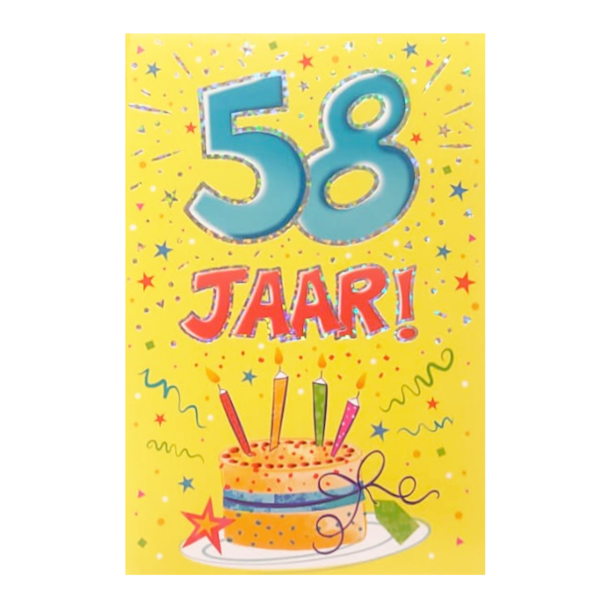 Kaart - That funny age - 58 jaar - TFA071