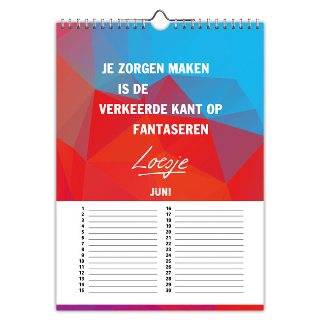 Interstat Verjaardagskalender - Loesje