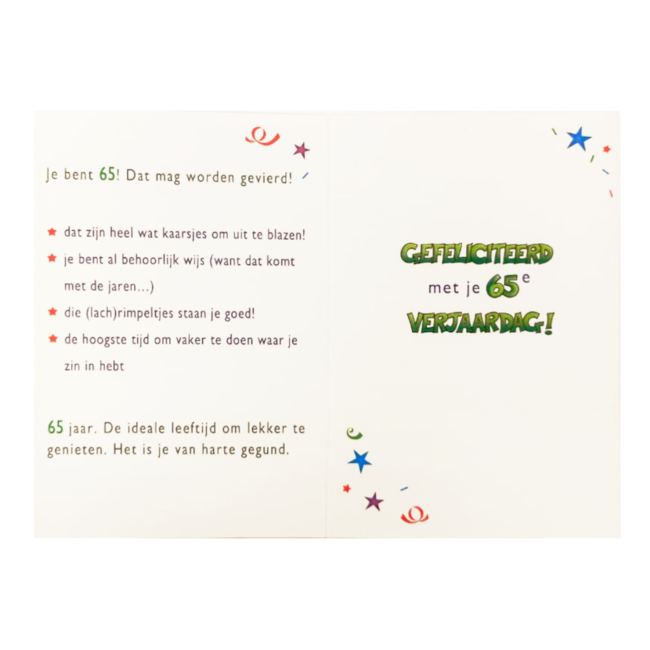 Artige Kaart - That funny age - 65 jaar - TFA082
