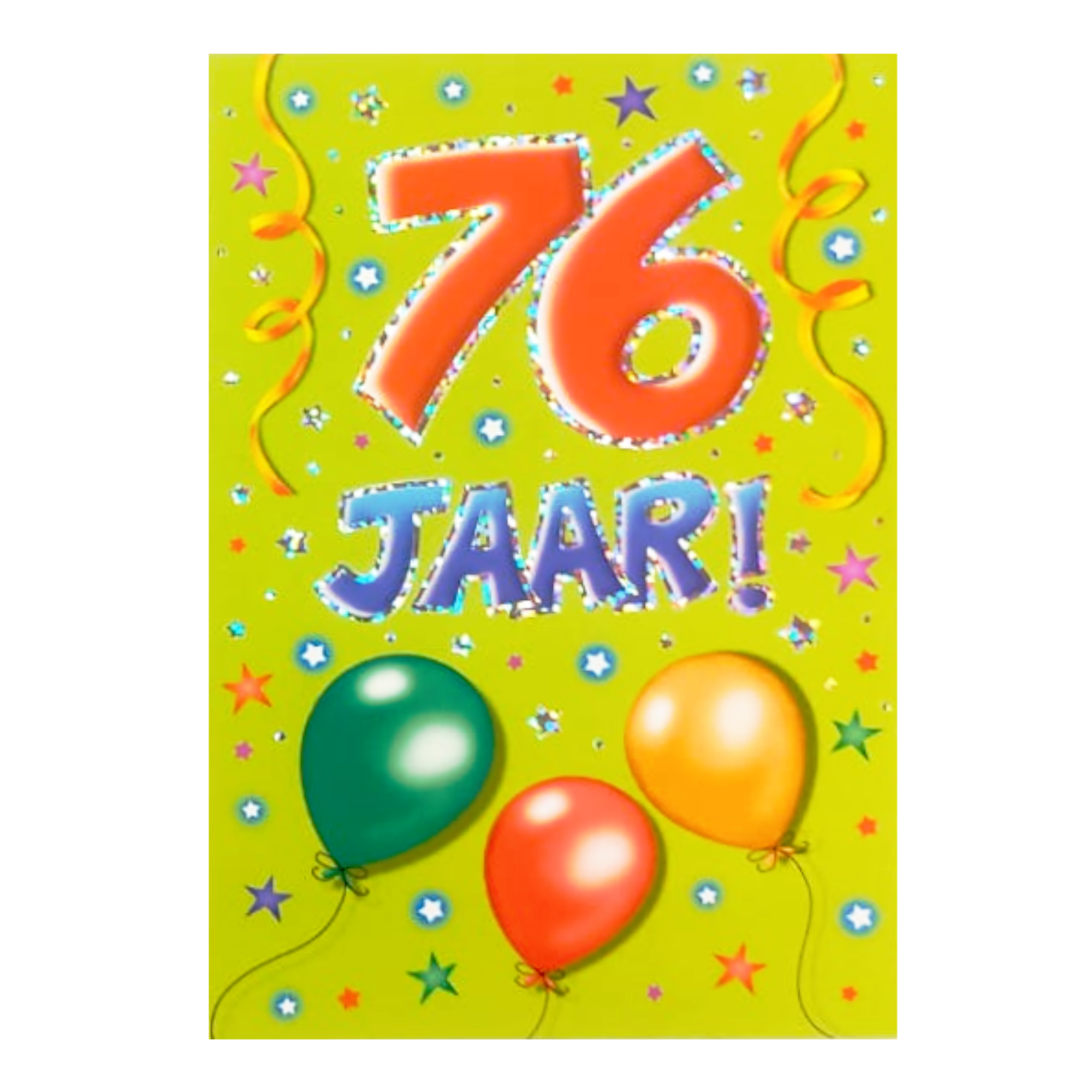 Kaart - That funny age - 76 jaar - TFA095