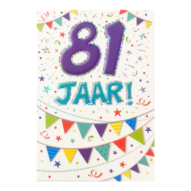 Artige Kaart - That funny age - 81 jaar - AT1046-C