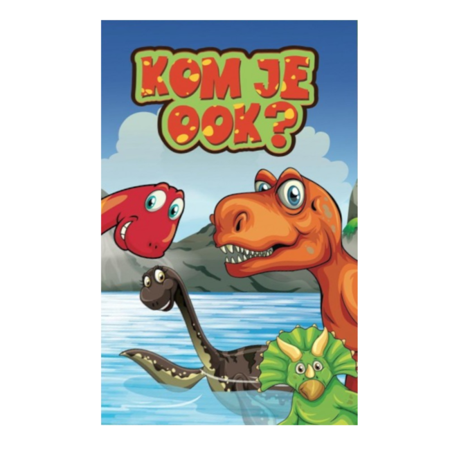 Interstat Uitnodigingskaarten - Dinosaurus - 6st.