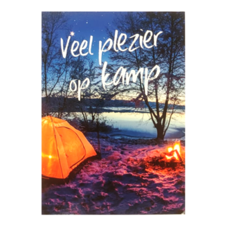 Artige Kaart - Seasonals - Veel plezier op kamp - ASP10