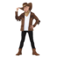 Smiffys Kostuum - Cowboy - Sheriff - Bruin - mt.116/128