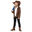 Smiffys Kostuum - Cowboy - Sheriff - Bruin - mt.116/128