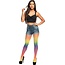 Boland Panty - Regenboog kleuren - 50 denier