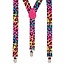 PartyXplosion Bretel - Luipaardprint - Regenboog - 2,5x115cm