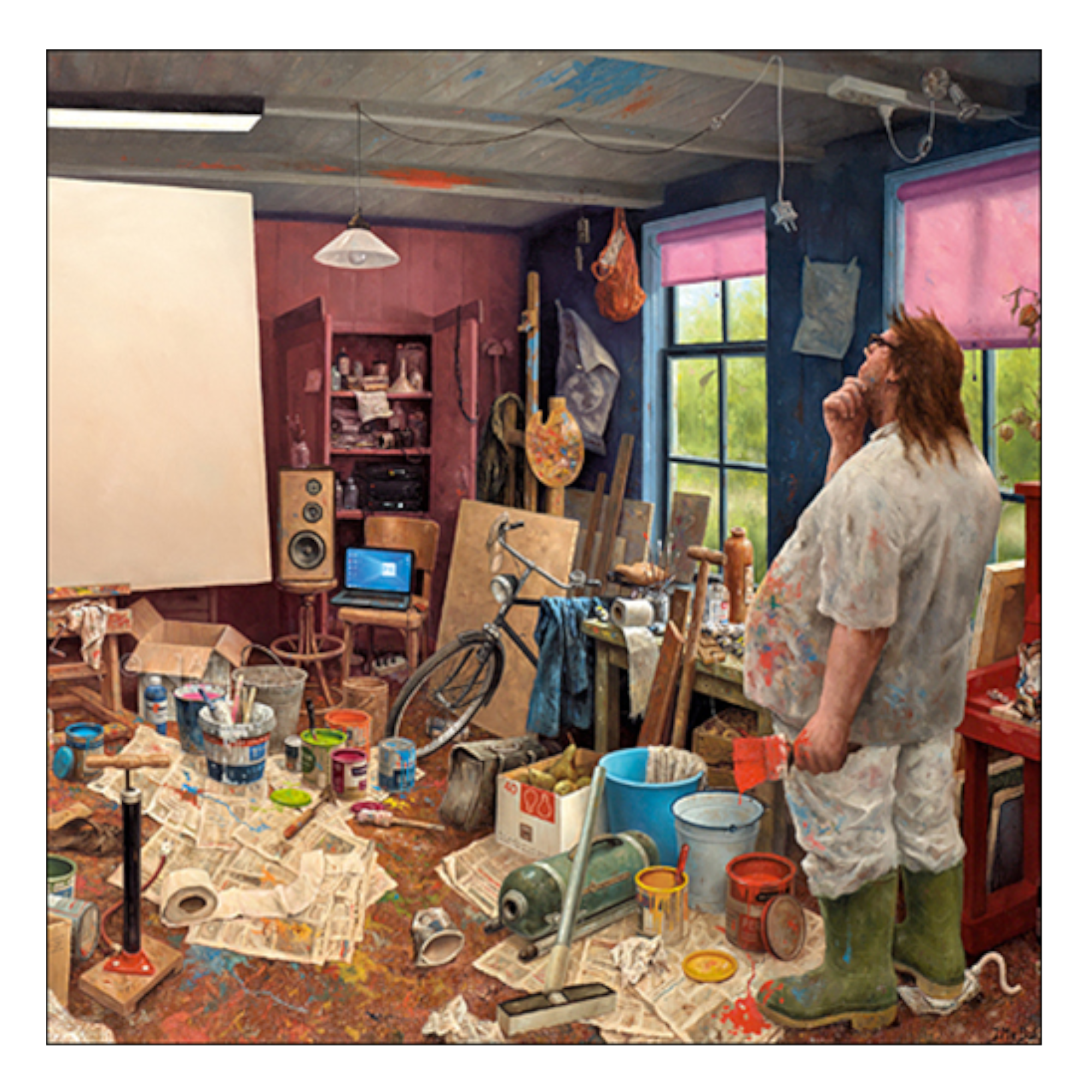 Kaart - Comello - Marius van Dokkum - Wachten op inspiratie