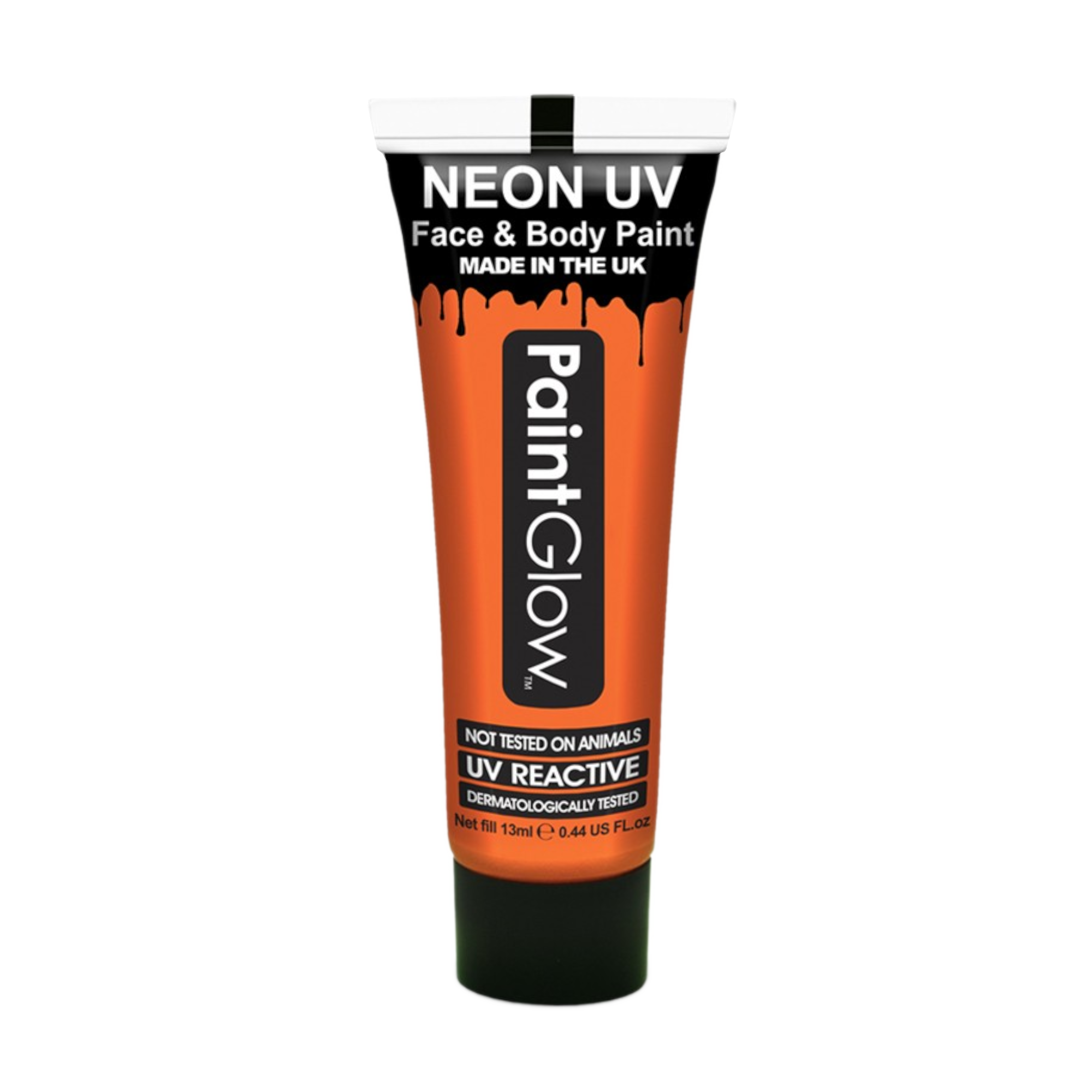 Schmink - Neon UV - Oranje - 10 ml