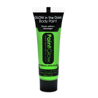 PartyXplosion Schmink - Glow in the dark - Groen - 10ml