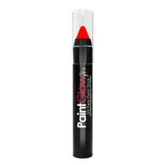 PartyXplosion Schmink - UV stick - Rood