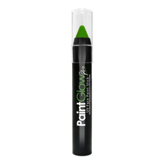 PartyXplosion Schmink - UV stick - Groen