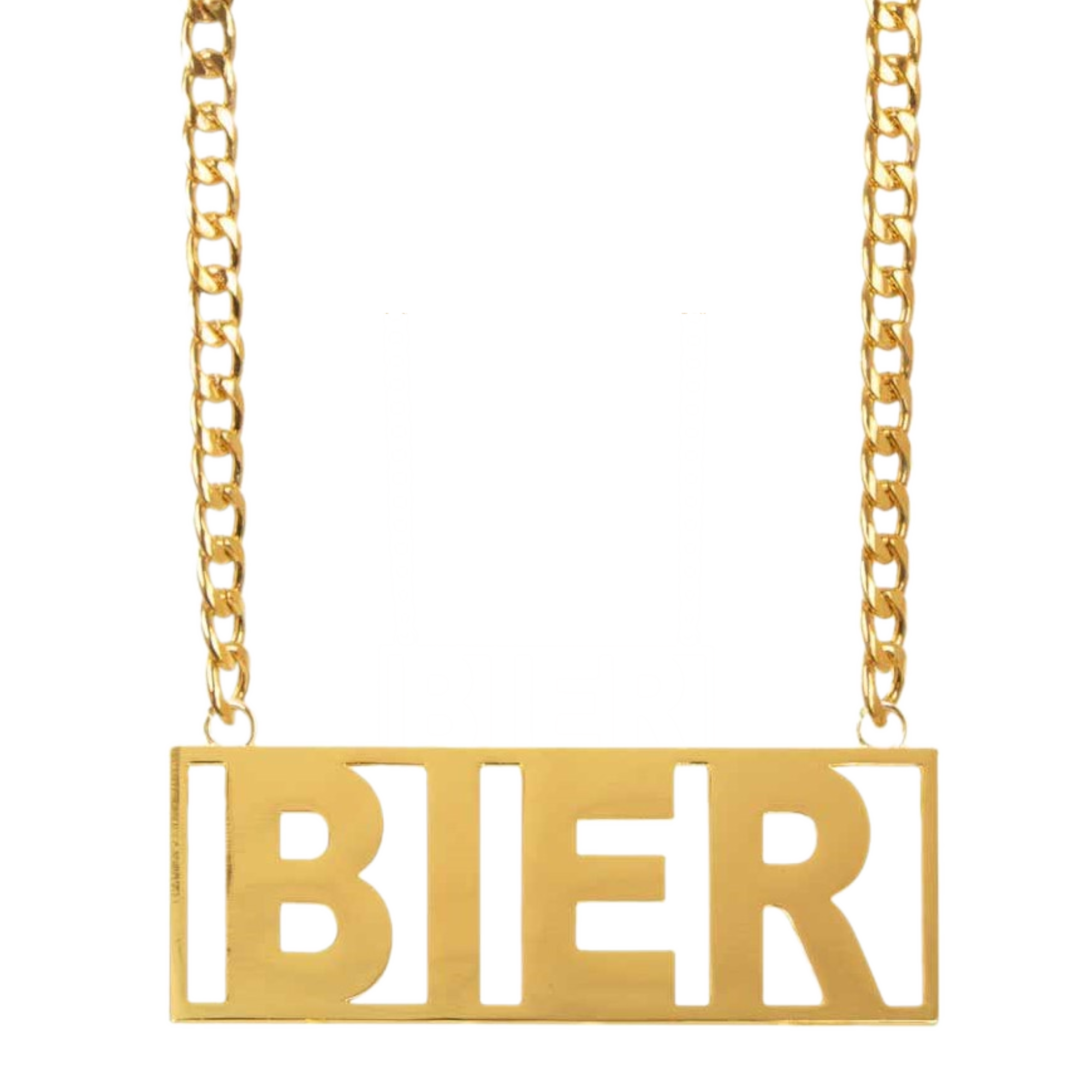 Ketting - Bier - Goudkleurig