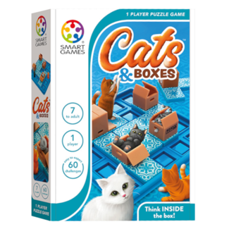 SmartGames IQ-spel - Cats & boxes - 7+