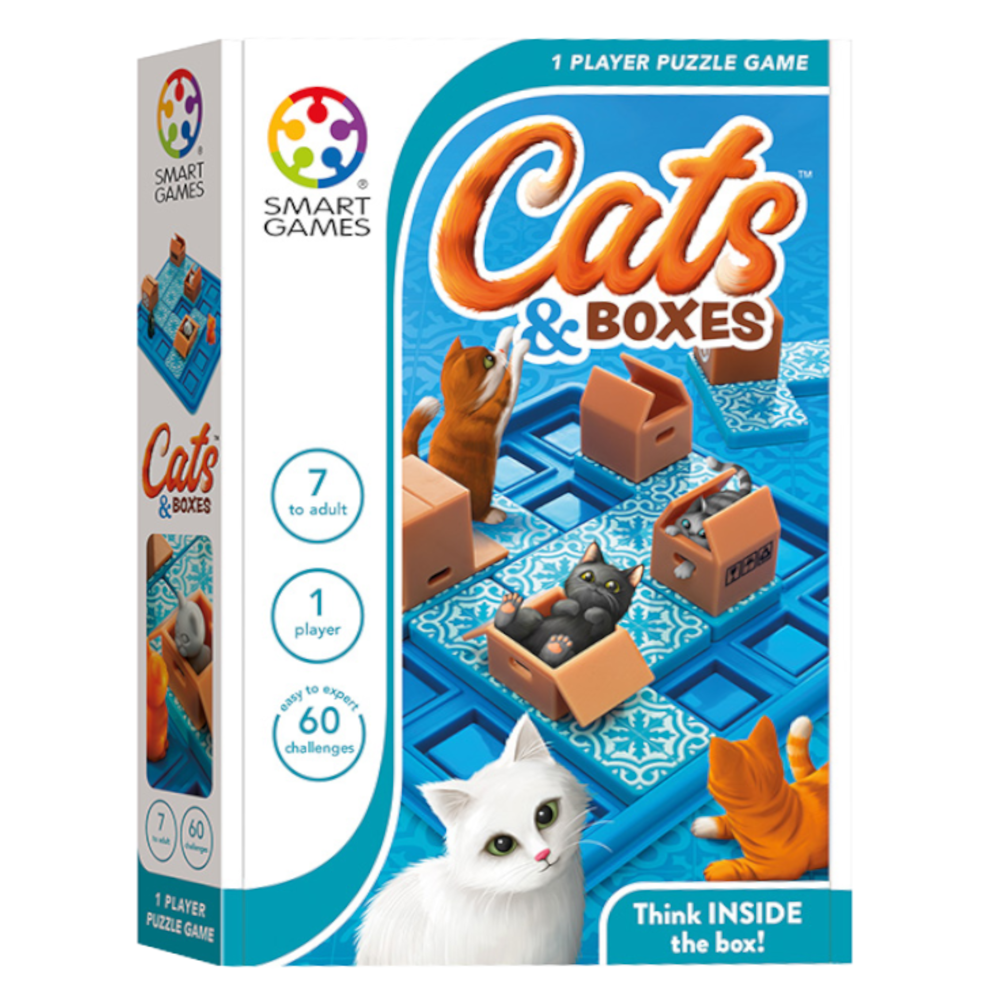 IQ-spel - Cats & boxes - 7+
