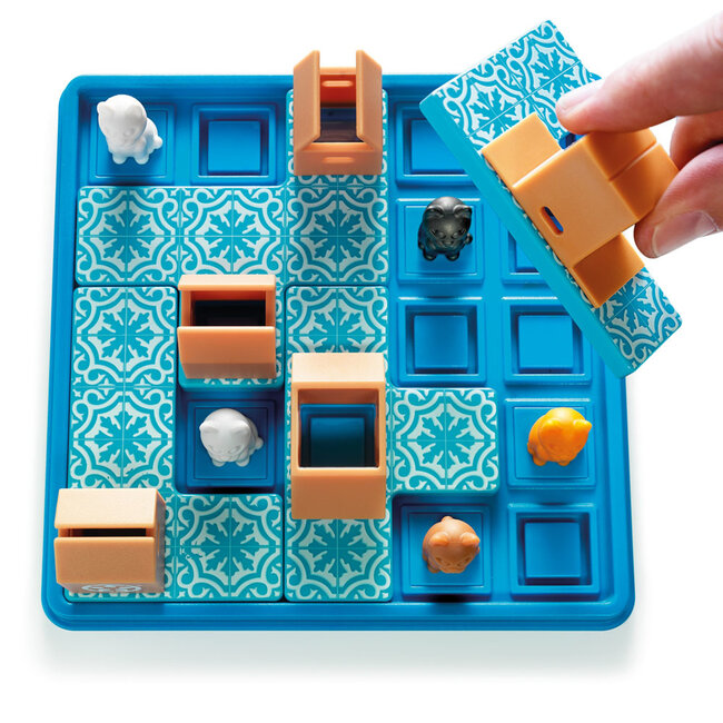 SmartGames IQ-spel - Cats & boxes - 7+