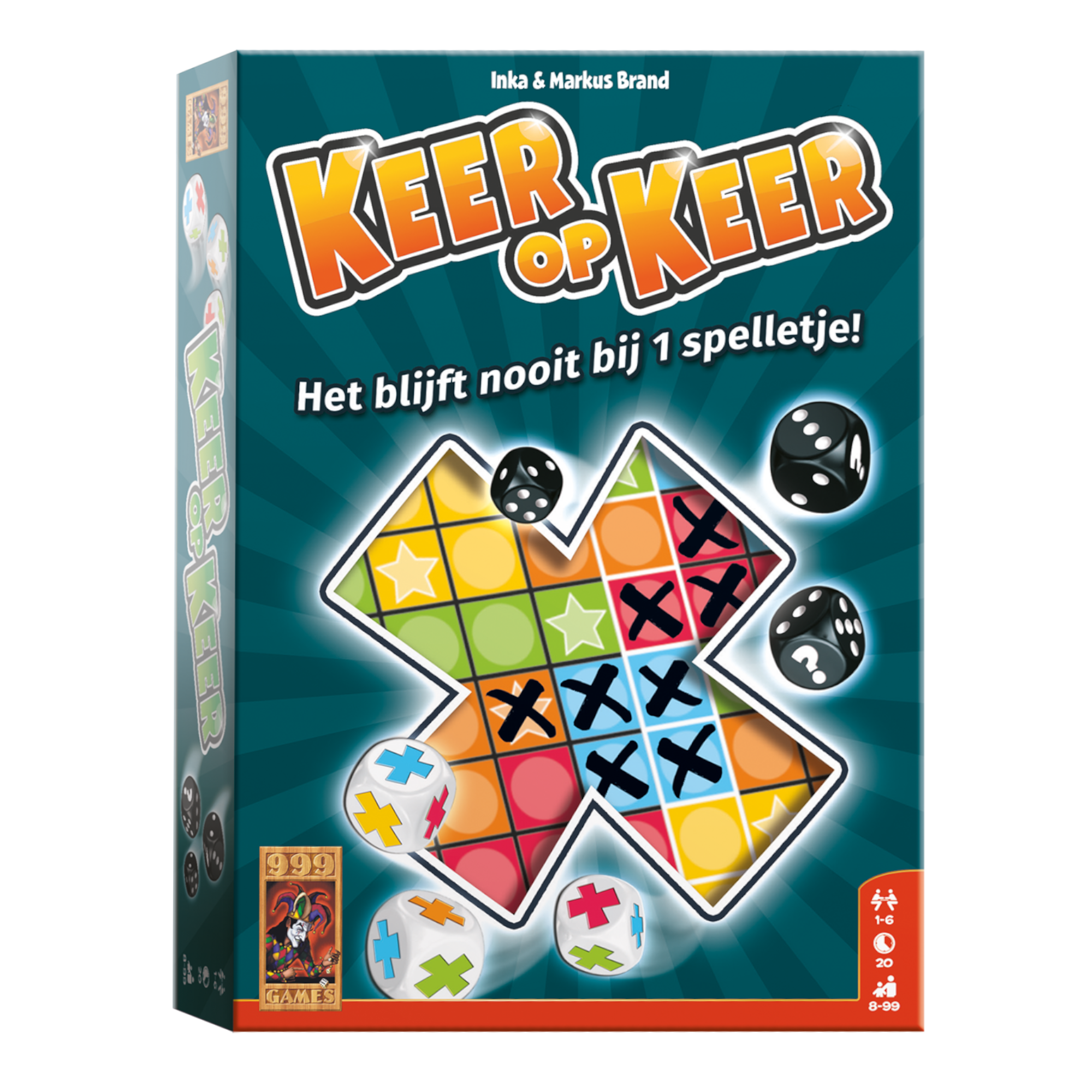 Spel - Dobbelspel - Keer op keer - 8+