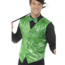 Smiffys Kostuum - Pailletten - Vest - Gilet - Groen - M