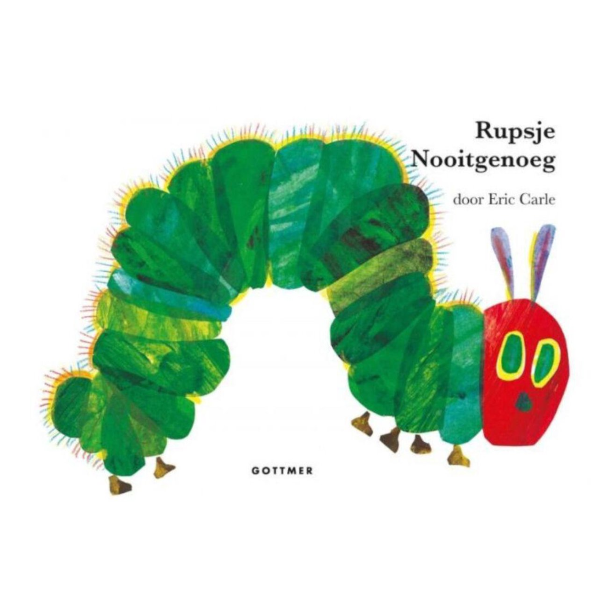 Boek - Groot kartonboek - Rupsje Nooitgenoeg