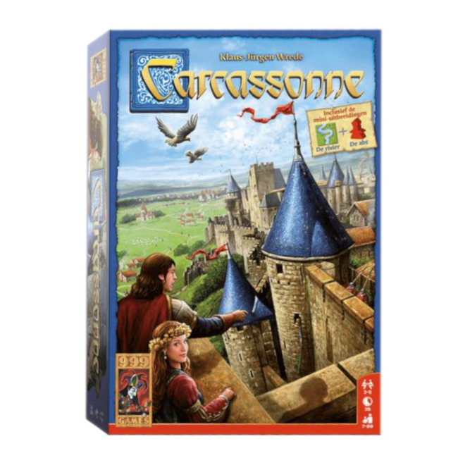 999 Games Bordspel - Carcassonne - 7+