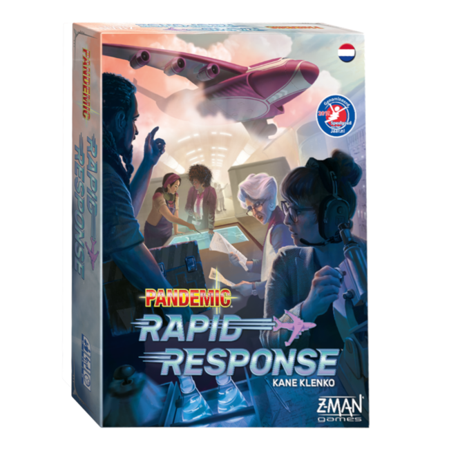 Asmodee Coöperaties bordspel - Pandemic - Rapid response - NL