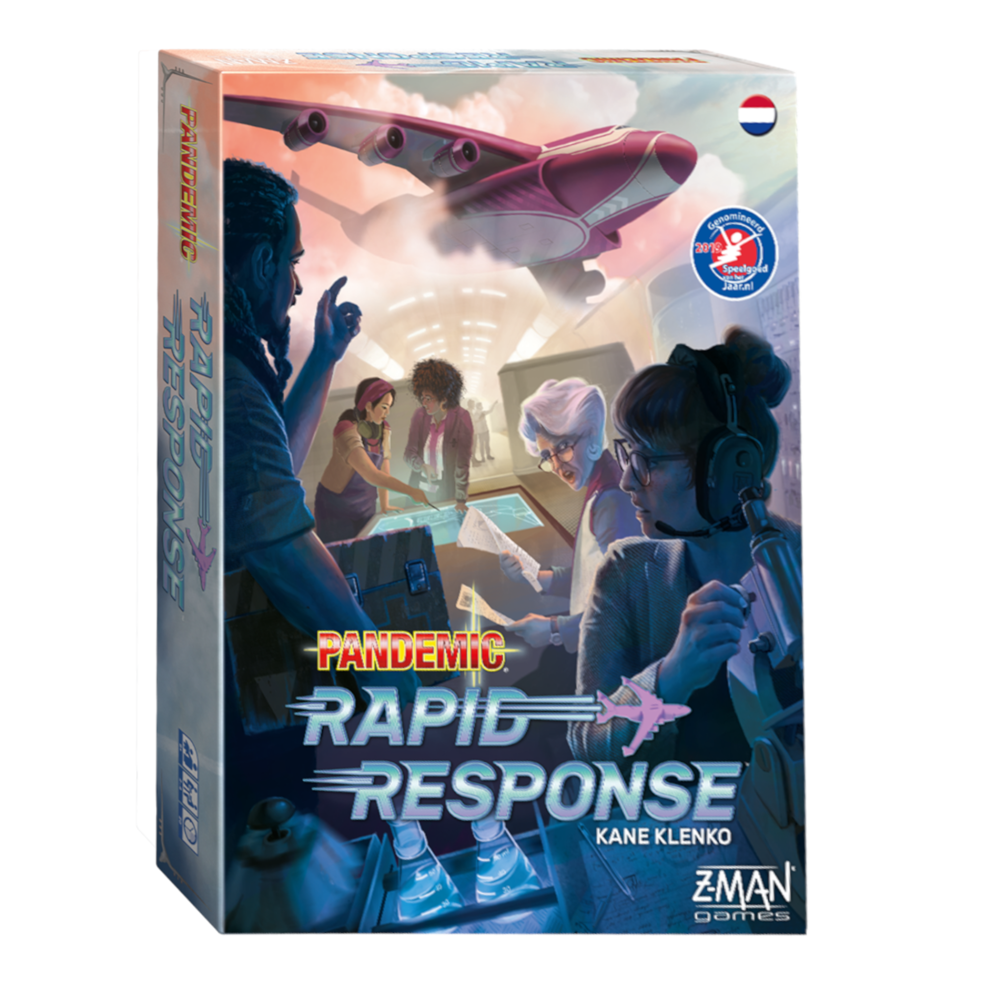 Coöperatief bordspel - Pandemic - Rapid response - NL