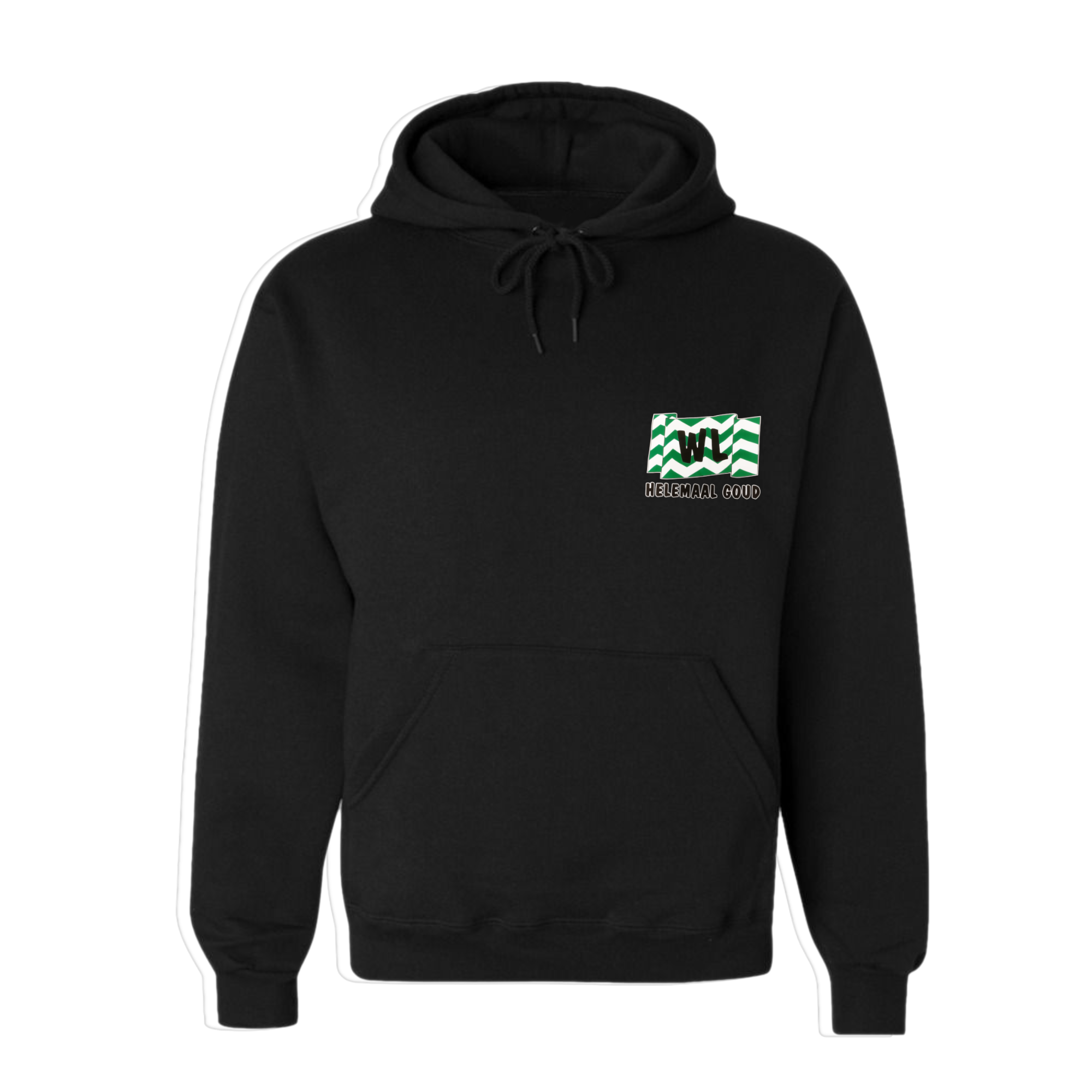 Trui - Helemaal goud - Zwart - Westland - Hoodie - L