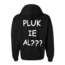 1234feest Trui - Pluk ie al? - Hoodie - Zwart - Westland - L