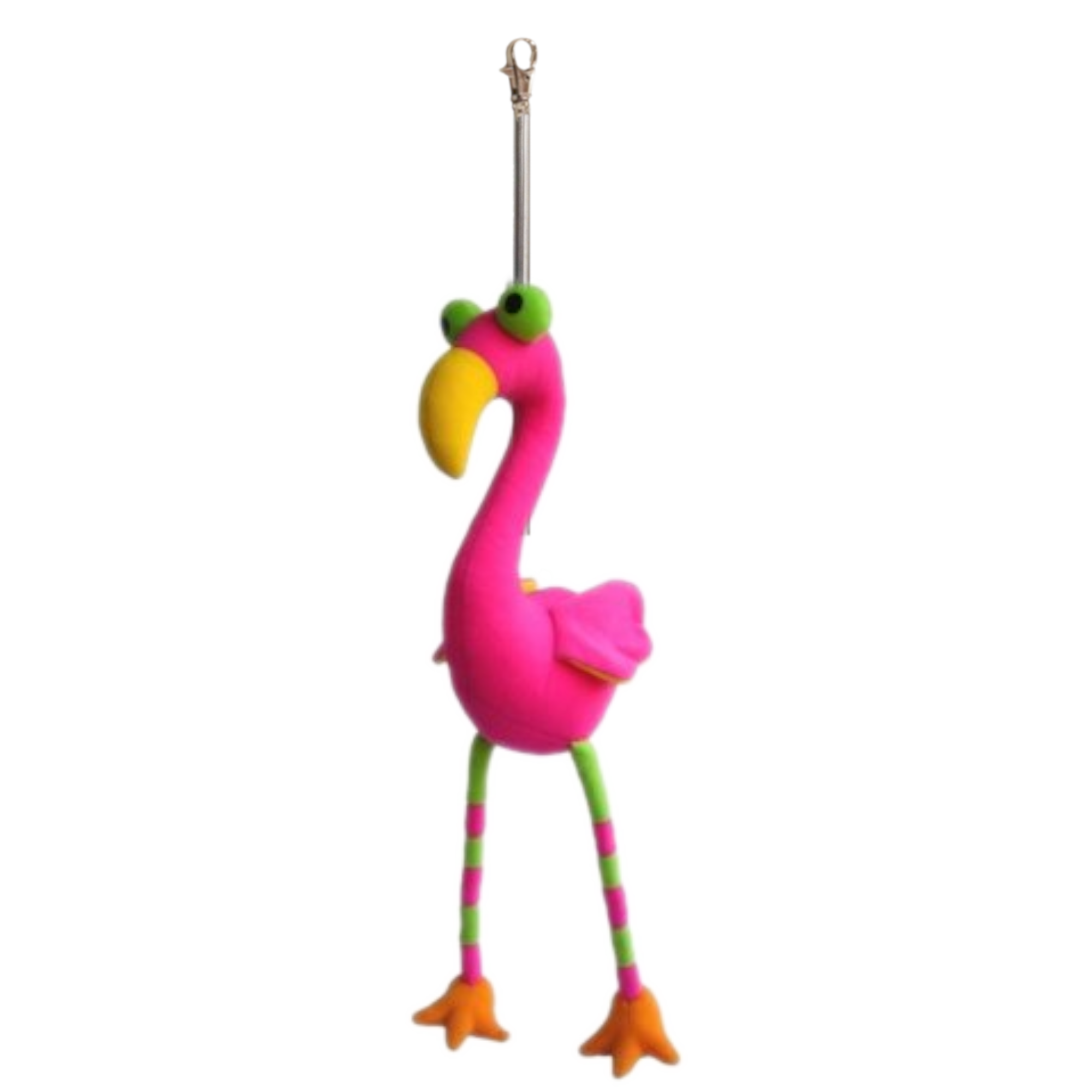 Wiebeldier aan veer - Flamingo