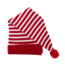 PartyXplosion Slaapmuts - Rood wit gestreept