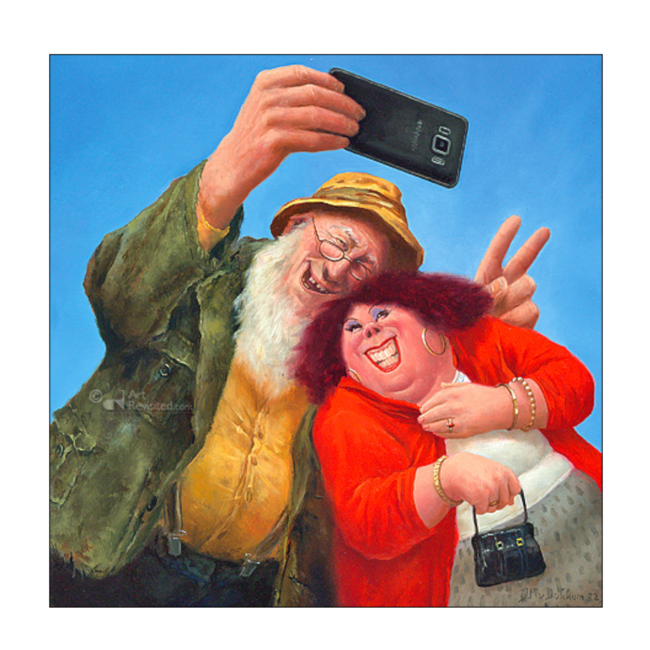 Comello Kaart - Marius van Dokkum - Selfie