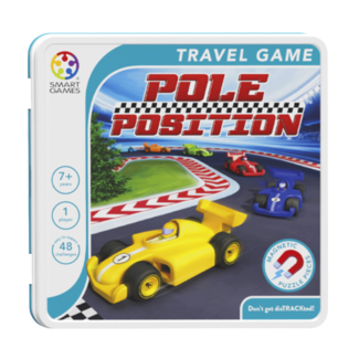 SmartGames IQ spel - Magnetisch reisspel - Pole position - 7+