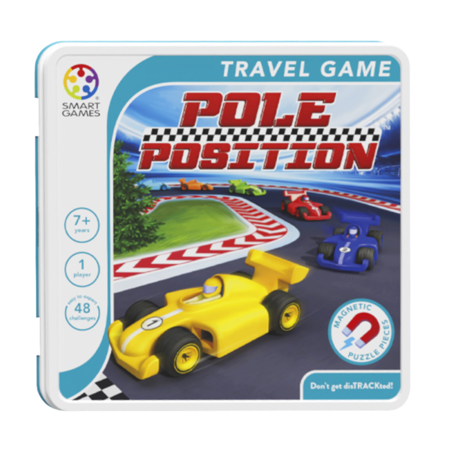 SmartGames IQ spel - Magnetisch reisspel - Pole position - 7+