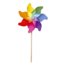 Windmolen - Regenboog - Kunststof - 32x76cm - Met houten stok - 1st.