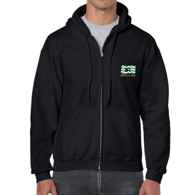 1234feest Vest - Westland helemaal goud - Zwart - XL