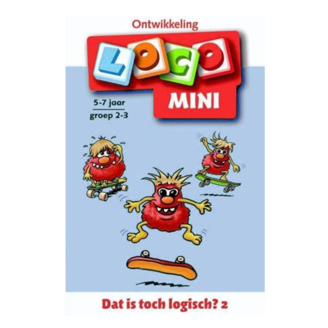 Loco Leerspellen Loco Mini - Boekje - Dat is toch logisch? 2 - 5-7 jaar - Groep 2-3*