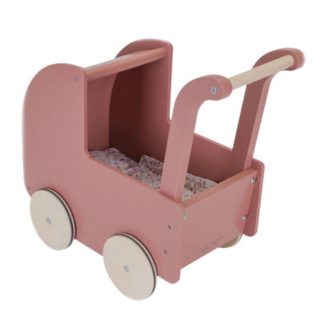 Little Dutch Poppenwagen - Klassiek - Roze